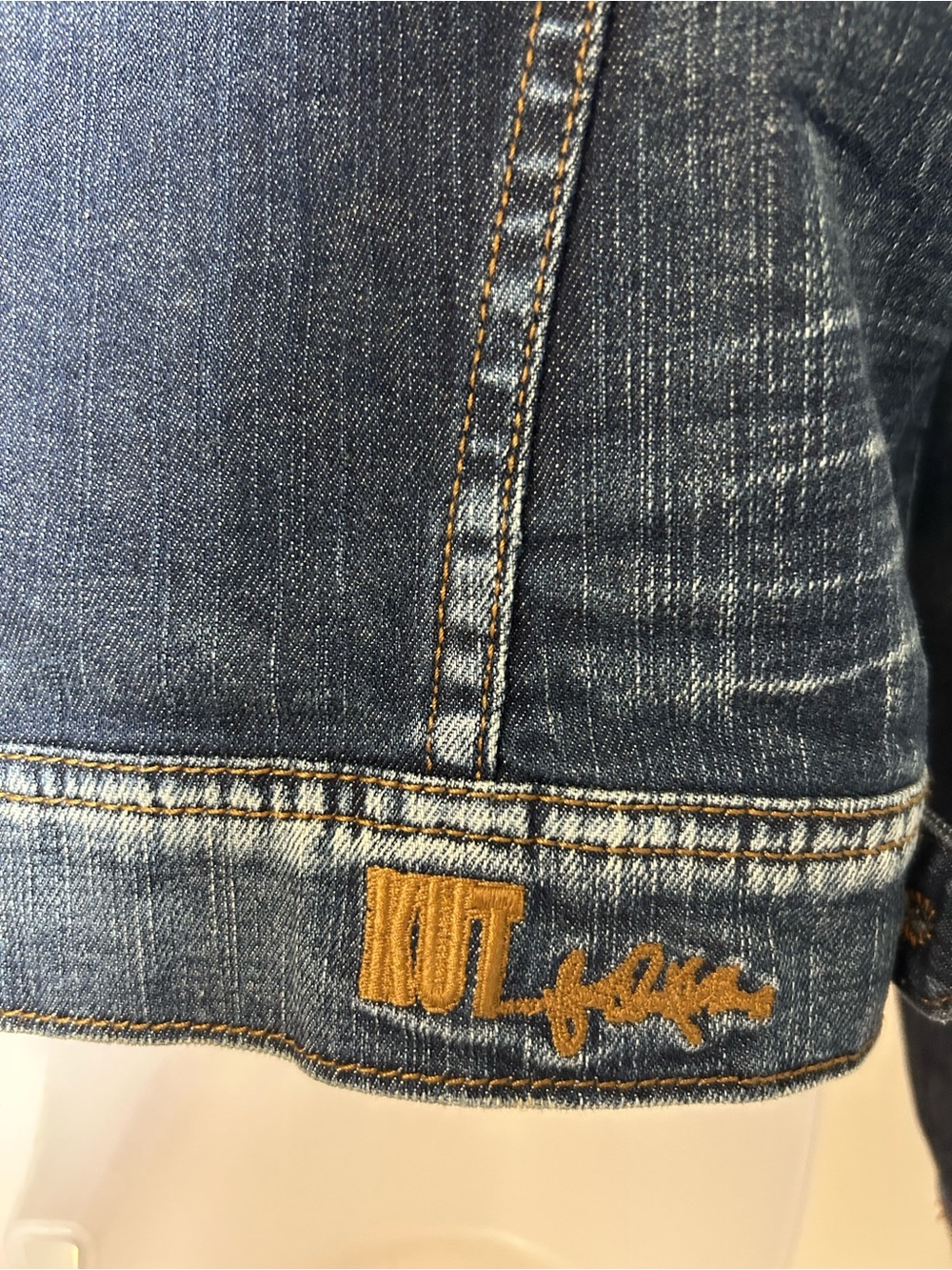 Kut from the Kloth Denim Helene Trucker Jacket - Picture 3 of 5
